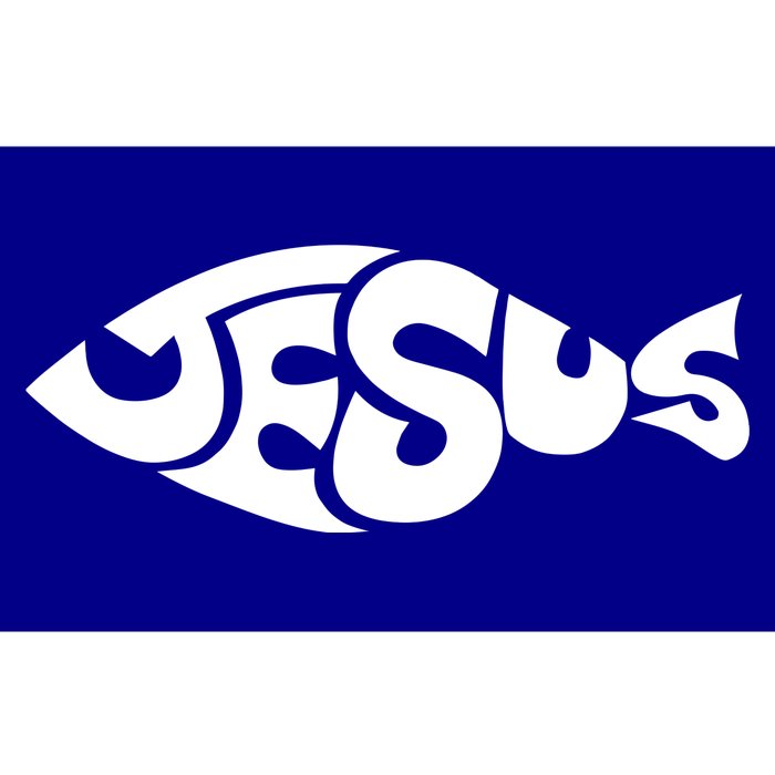 Jesus Fish Christian Bumper Sticker