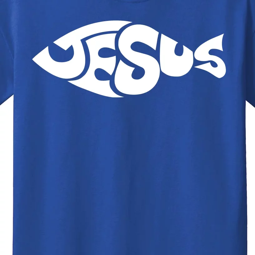 Jesus Fish Christian Kids T-Shirt