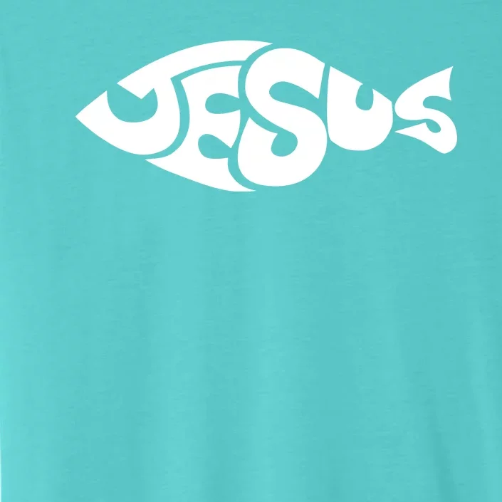 Jesus Fish Christian ChromaSoft Performance T-Shirt