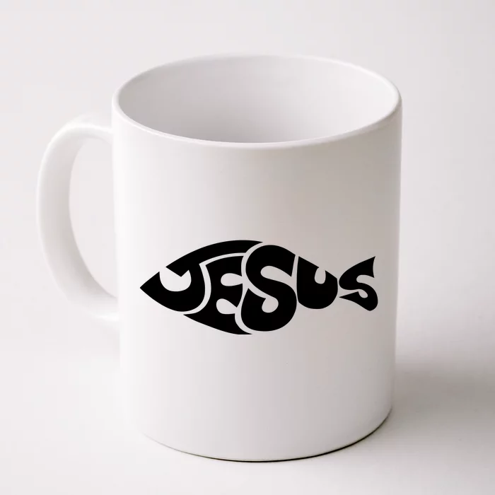 Jesus Fish Christian Front & Back Coffee Mug