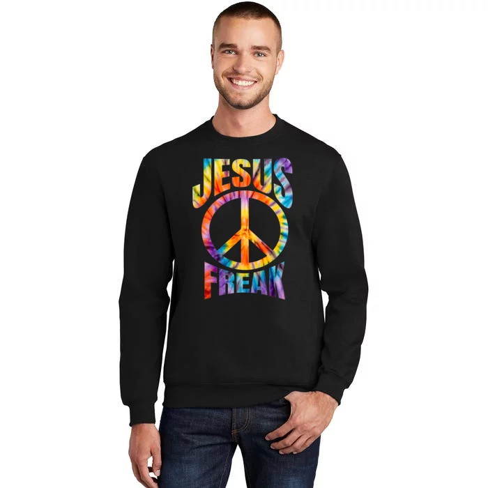 Jesus Freak Christian Retro Lettering Tall Sweatshirt