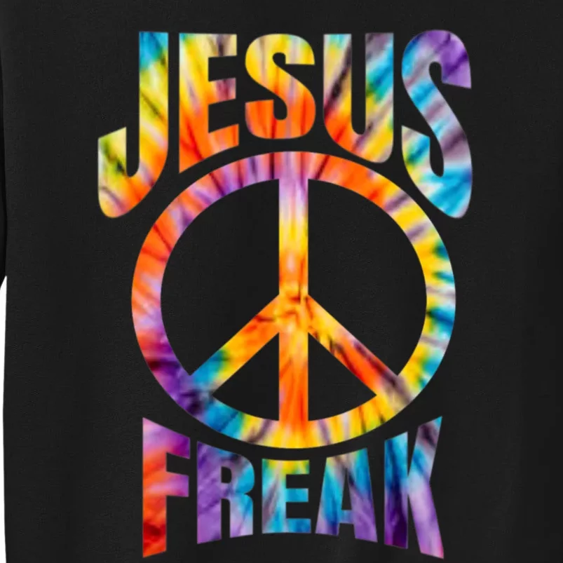 Jesus Freak Christian Retro Lettering Tall Sweatshirt