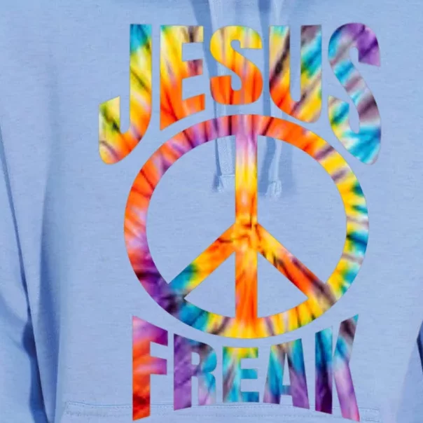 Jesus Freak Christian Retro Lettering Unisex Surf Hoodie