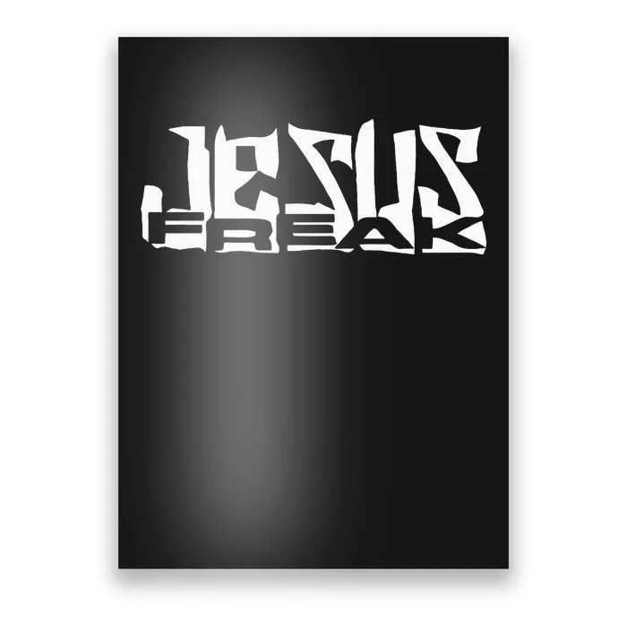 Jesus Freak Christmas Christian Poster