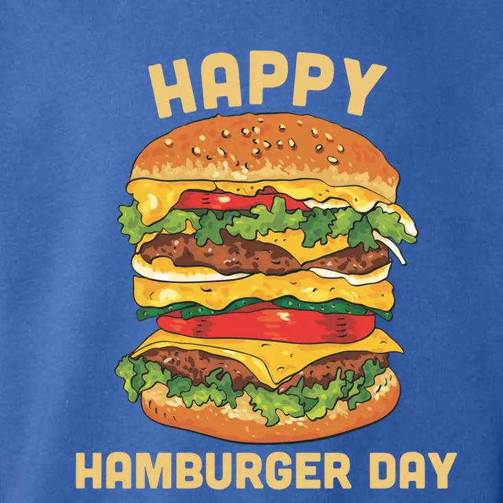 Junk Food Cheeseburger Hamburger Day Burger Fries Gift Toddler Hoodie