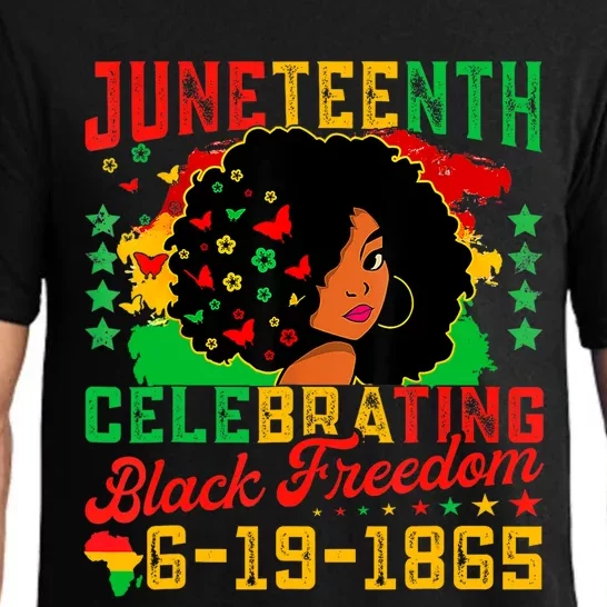 Juneteenth Flag Celebrating Black Freedom Juneteenth 1865 Pajama Set