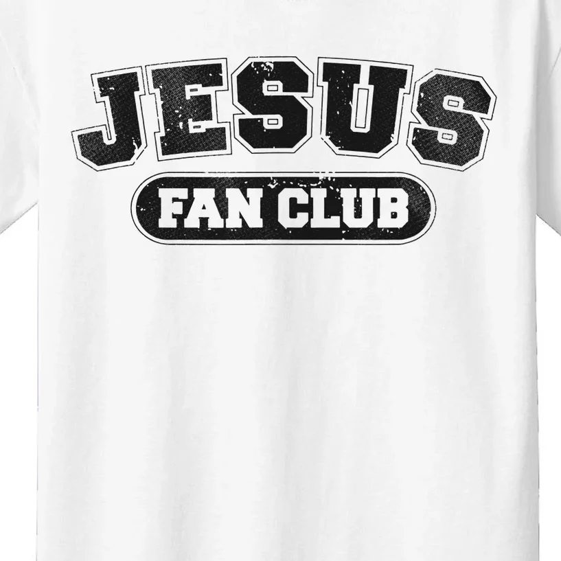 Jesus Fan Club Religious Christian Faith Palm Sunday Easter Kids T-Shirt