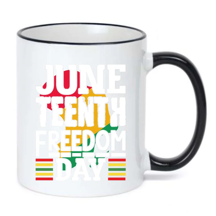 Juneteenth Freedom Day Black Color Changing Mug