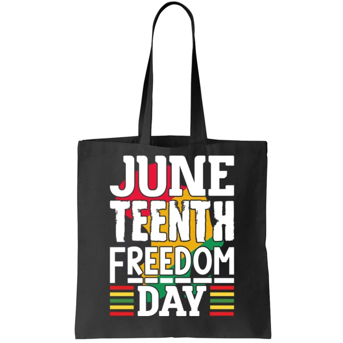 Juneteenth Freedom Day Tote Bag