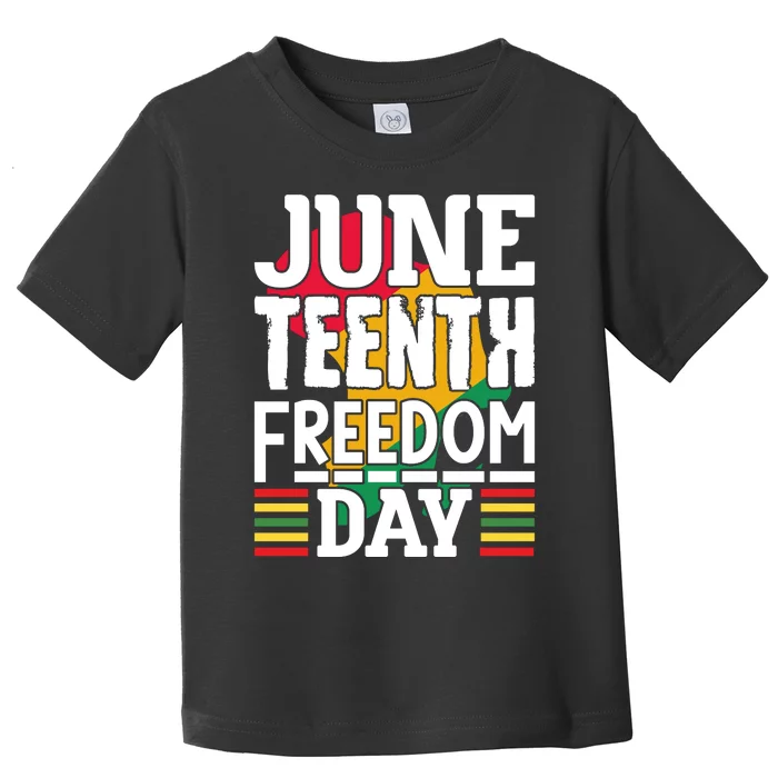 Juneteenth Freedom Day Toddler T-Shirt