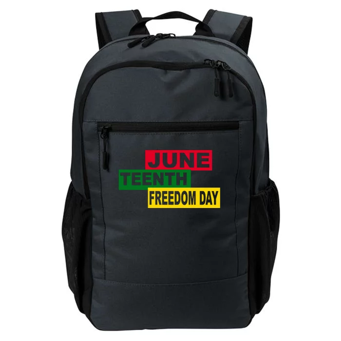 Juneteenth Freedom Day Daily Commute Backpack