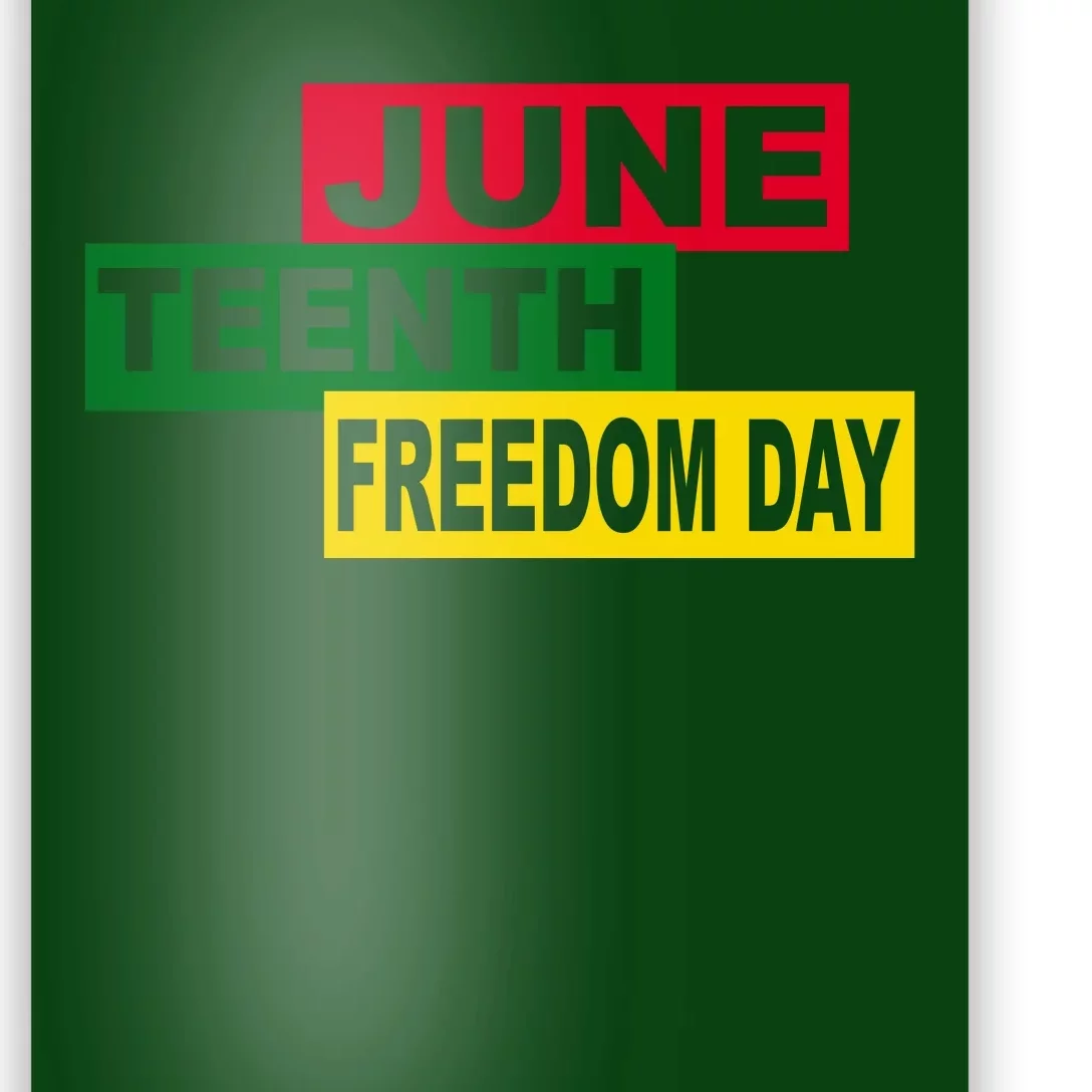 Juneteenth Freedom Day Poster