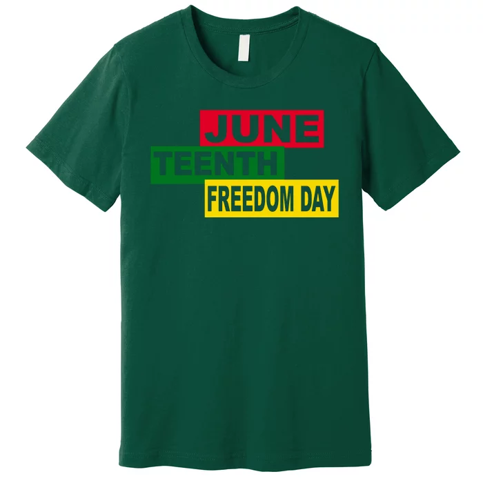 Juneteenth Freedom Day Premium T-Shirt