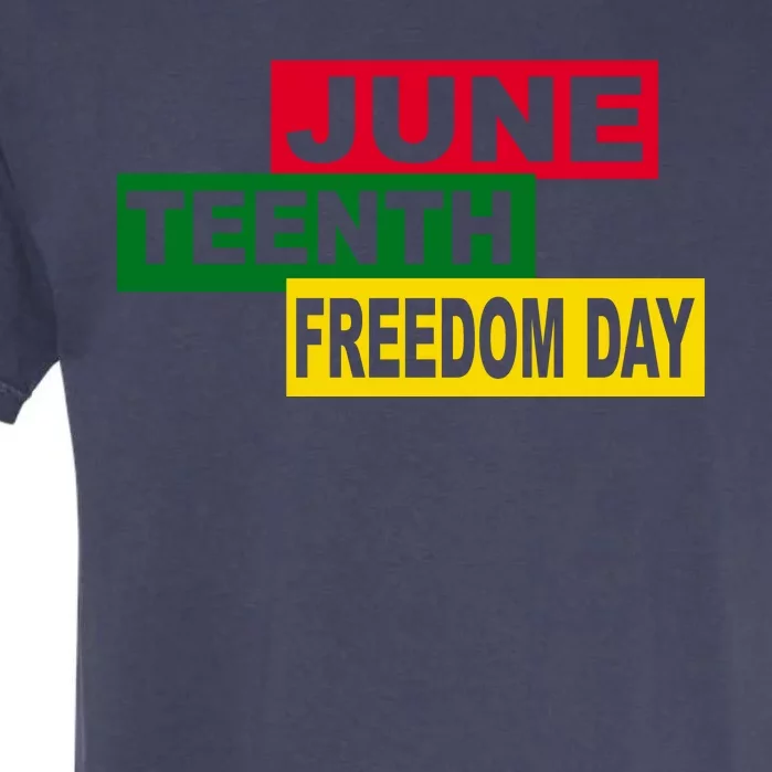 Juneteenth Freedom Day Garment-Dyed Heavyweight T-Shirt