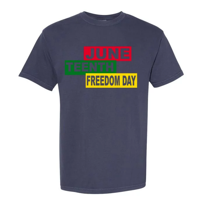 Juneteenth Freedom Day Garment-Dyed Heavyweight T-Shirt