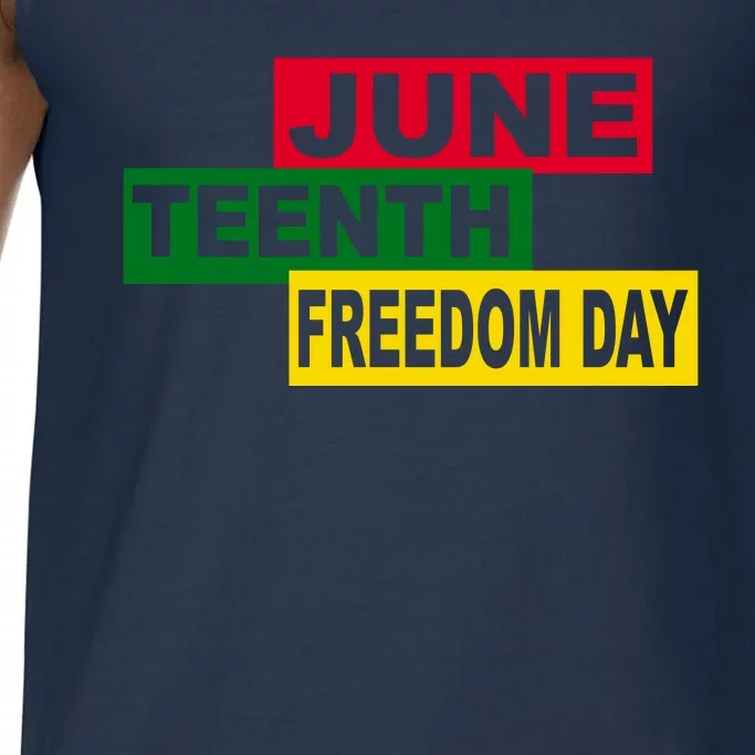 Juneteenth Freedom Day Comfort Colors® Tank Top