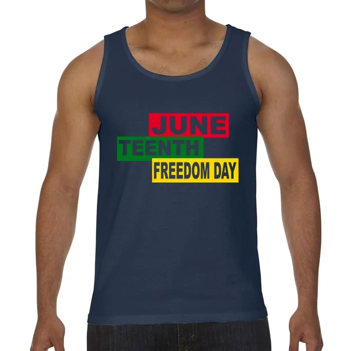 Juneteenth Freedom Day Comfort Colors® Tank Top