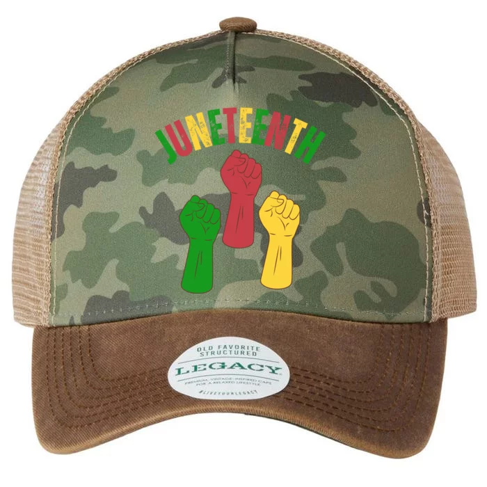 Juneteenth Freedom Day Black History American African Legacy Tie Dye Trucker Hat