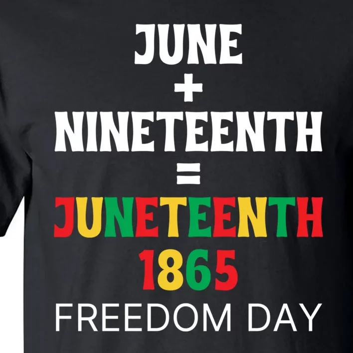 Juneteenth Freedom Day Celebration Tall T-Shirt