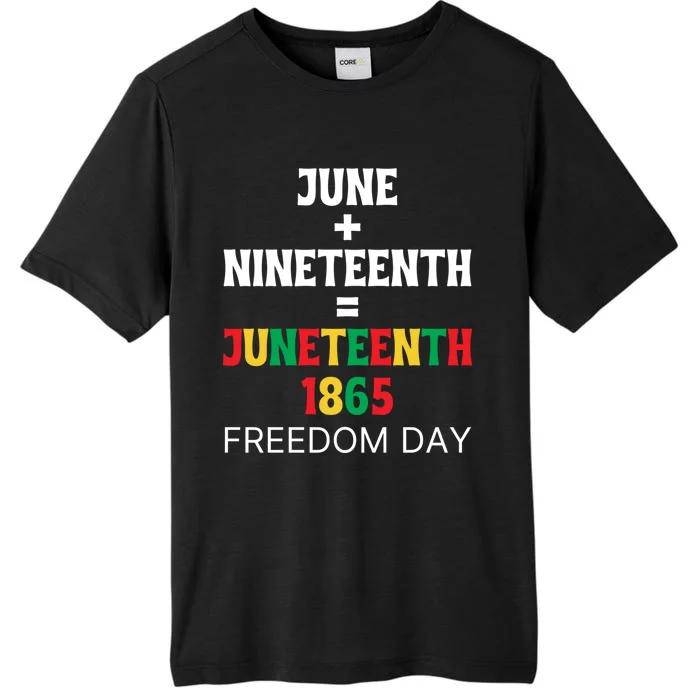 Juneteenth Freedom Day Celebration ChromaSoft Performance T-Shirt