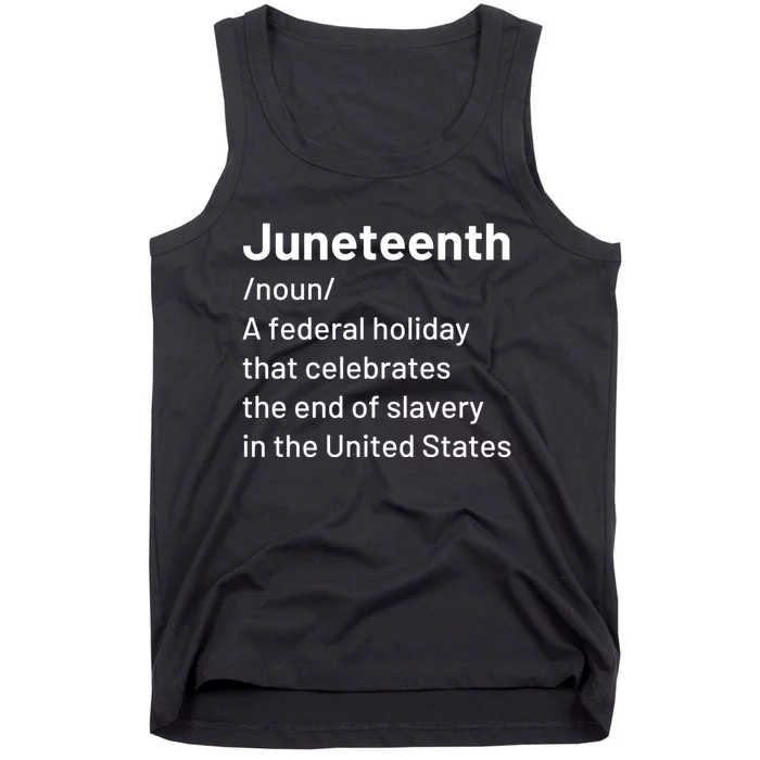 Juneteenth Freedom Day Celebration Tank Top