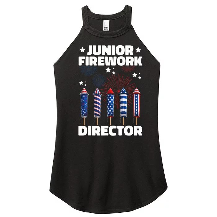 Junior Firework Director American 4th Of July Women’s Perfect Tri Rocker Tank