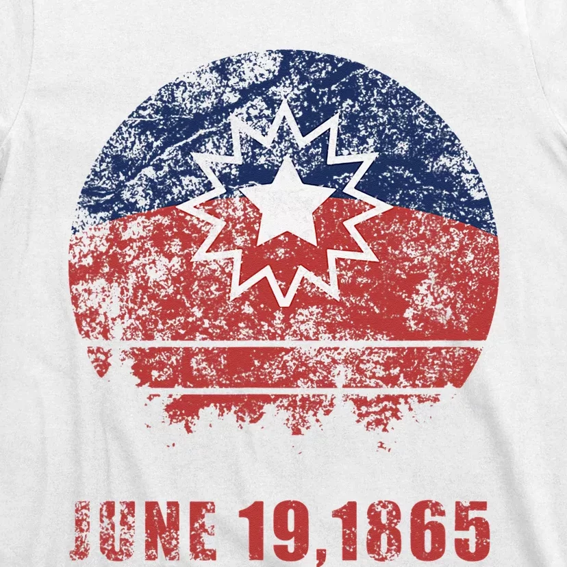 Juneteenth Freedom Day Flag T-Shirt