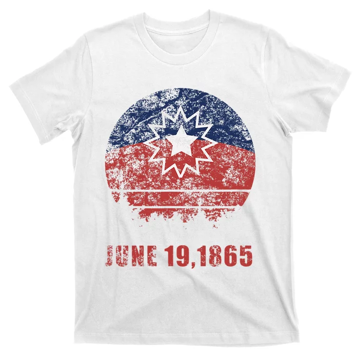 Juneteenth Freedom Day Flag T-Shirt