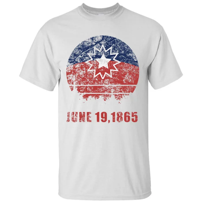 Juneteenth Freedom Day Flag Tall T-Shirt