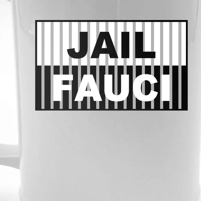 Jail Fauci Dr. Anthony Fauci Front & Back Beer Stein