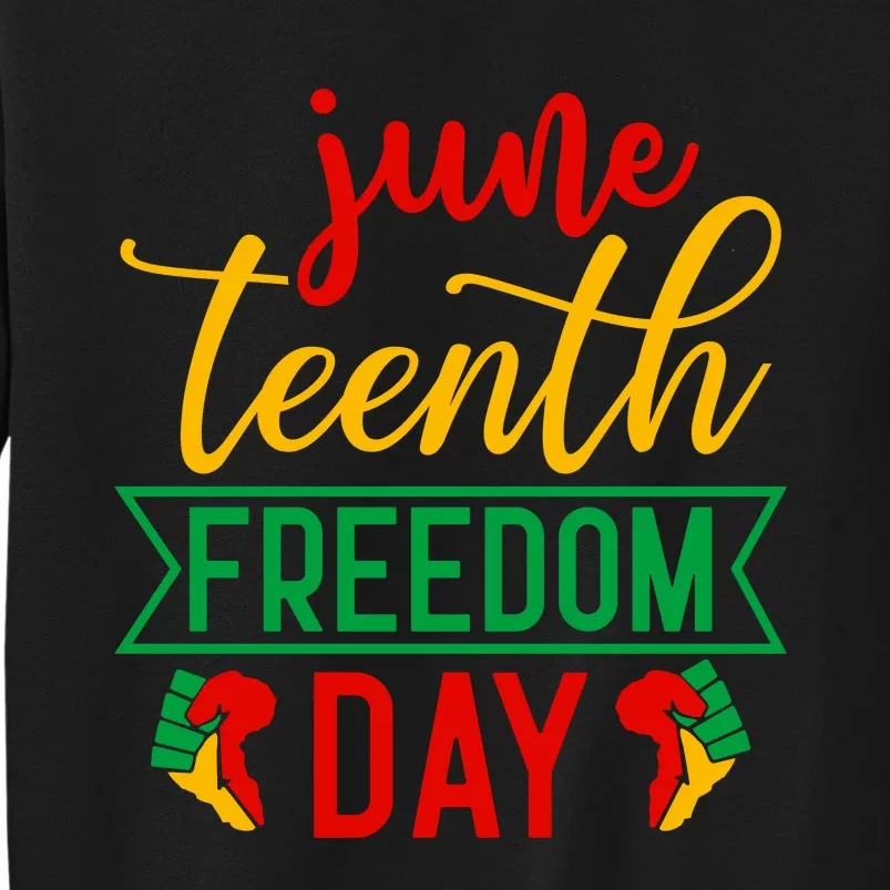 Juneteenth Freedom Day Celebration Sweatshirt