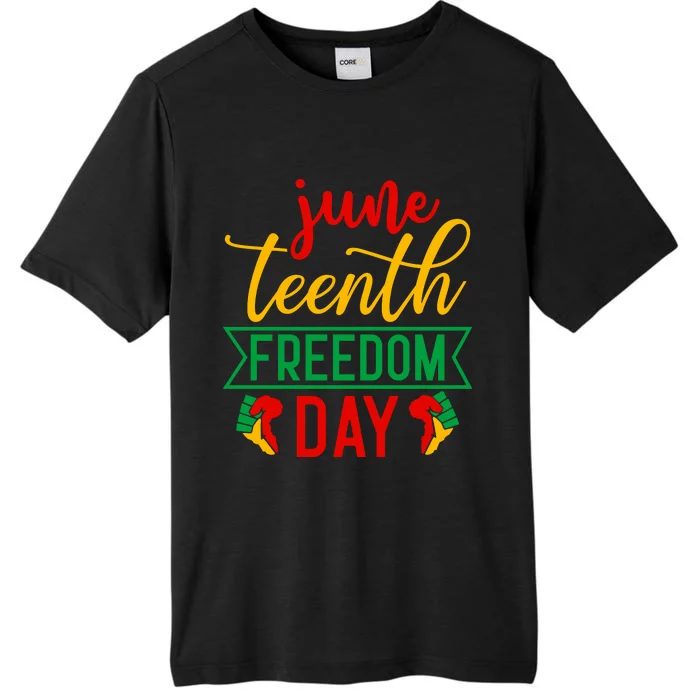 Juneteenth Freedom Day Celebration ChromaSoft Performance T-Shirt