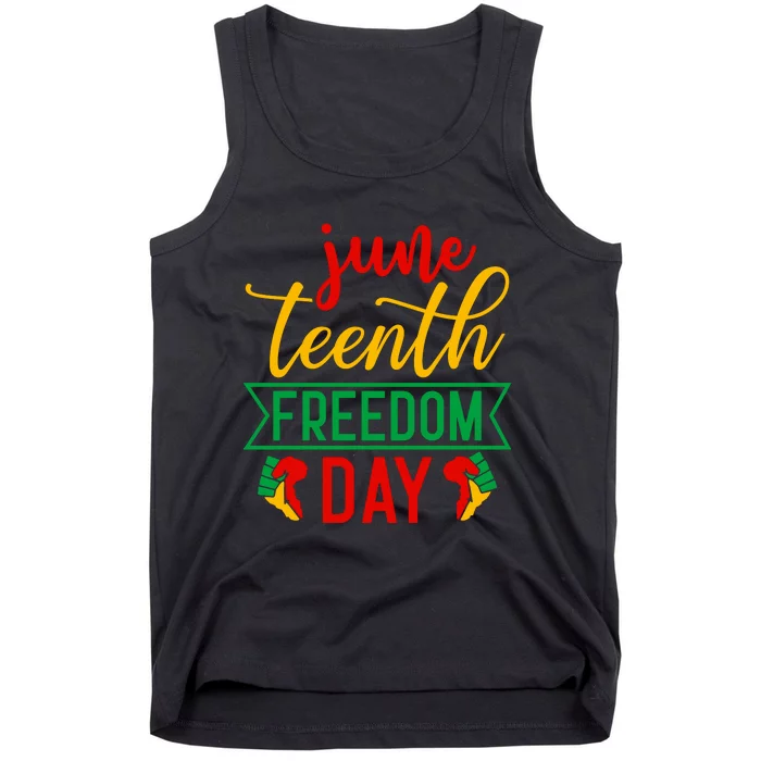 Juneteenth Freedom Day Celebration Tank Top