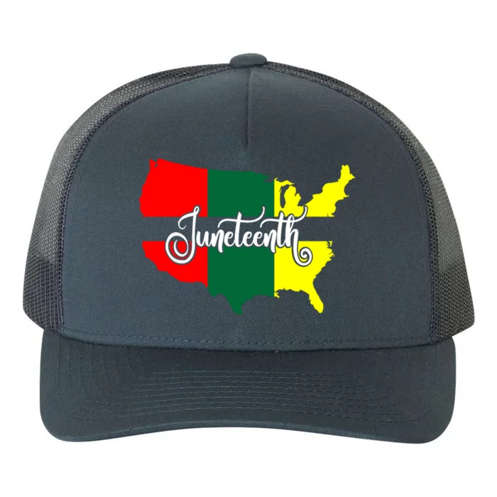 Juneteenth Freedom Day Black History American June 19th 1965 Funny Gift Yupoong Adult 5-Panel Trucker Hat