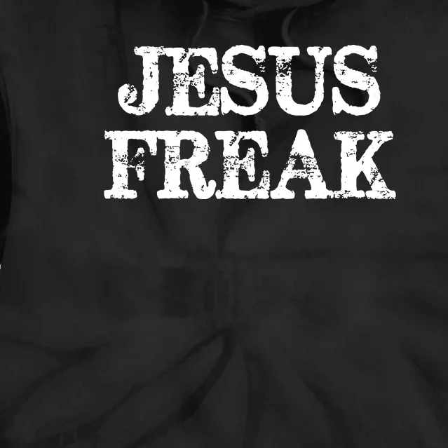 Jesus Freak Distressed Shirt Christian Religious Tie Dye Hoodie