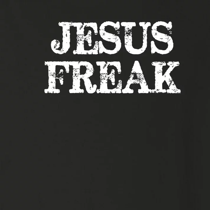 Jesus Freak Distressed Shirt Christian Religious Toddler Long Sleeve Shirt