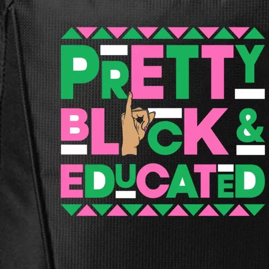 J15 Founder's Day Aka African Pretty Black Educated Gift City Backpack