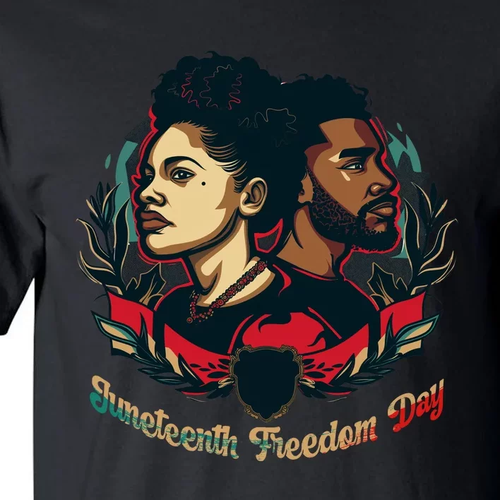 Juneteenth Freedom Day Celebration Graphic Tall T-Shirt