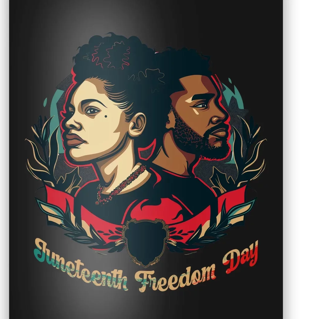 Juneteenth Freedom Day Celebration Graphic Poster