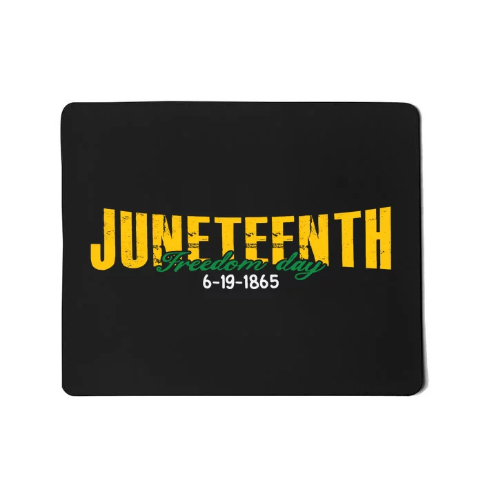 Juneteenth Freedom Day Commemoration Mousepad