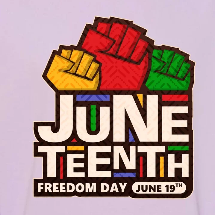 Juneteenth Freedom Day June 19th Garment-Dyed Sweatshirt