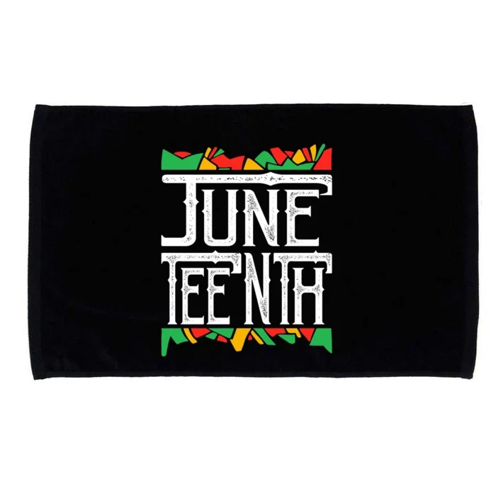 Juneteenth Freedom Day Black African American Since 1865 Cute Gift Microfiber Hand Towel