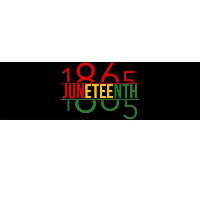 Juneteenth Freedom Day 1865 Bumper Sticker