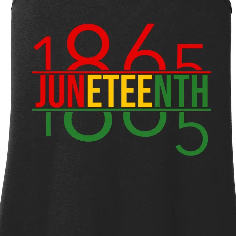 Juneteenth Freedom Day 1865 Ladies Essential Tank