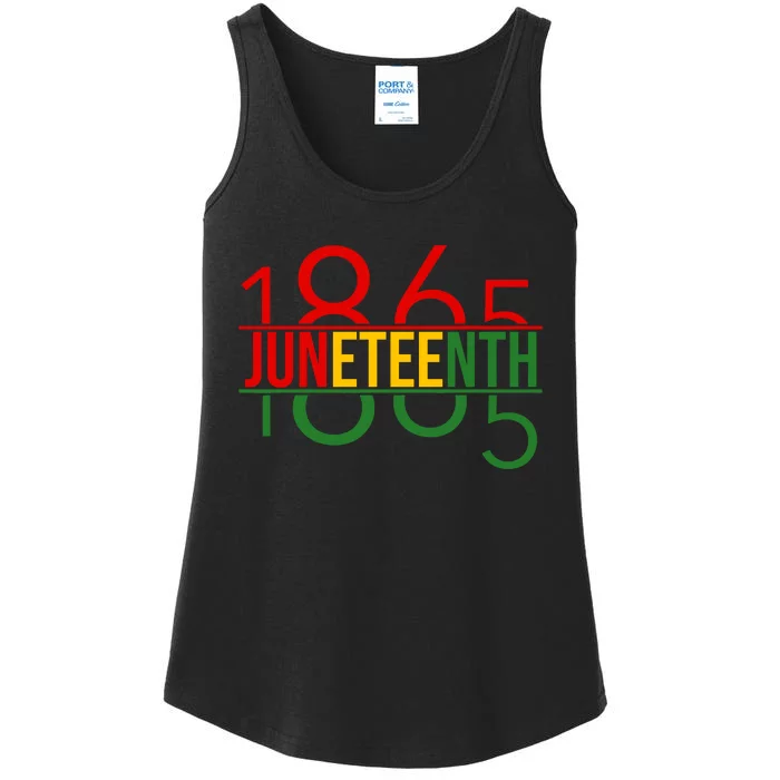 Juneteenth Freedom Day 1865 Ladies Essential Tank