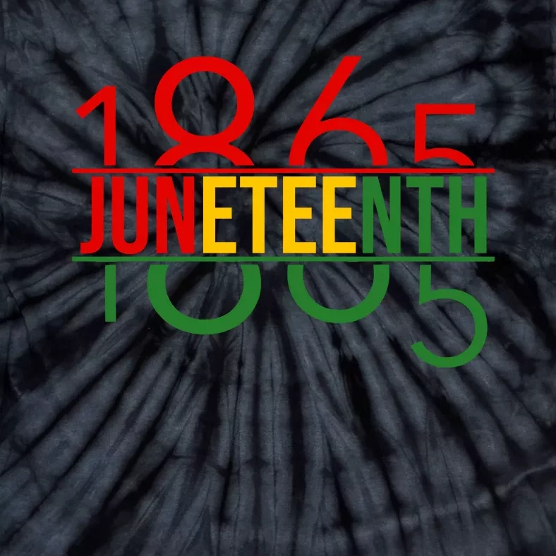 Juneteenth Freedom Day 1865 Tie-Dye T-Shirt