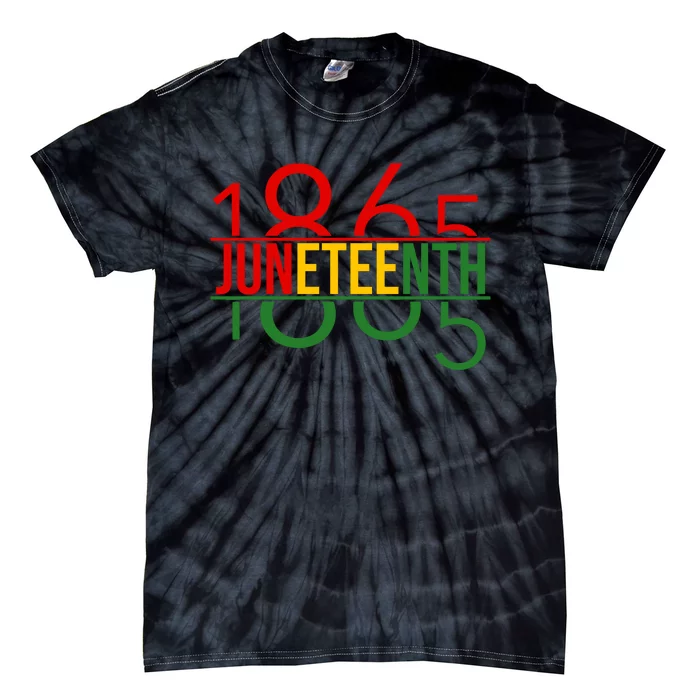 Juneteenth Freedom Day 1865 Tie-Dye T-Shirt