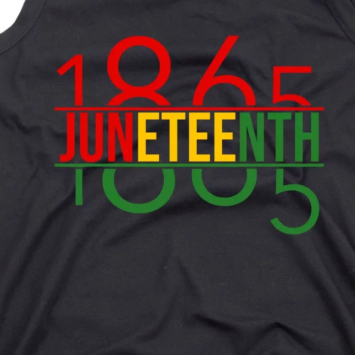 Juneteenth Freedom Day 1865 Tank Top