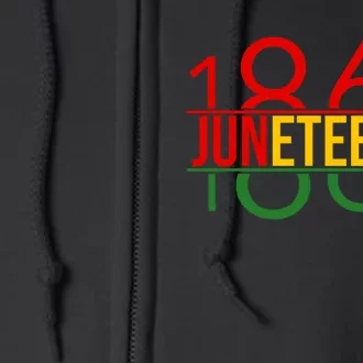 Juneteenth Freedom Day 1865 Full Zip Hoodie