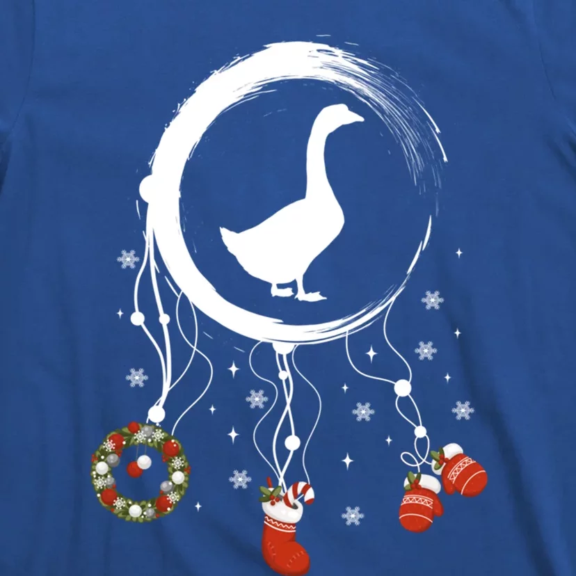 Joy Farm Dreamcatcher Merry Christmas Goose Gift T-Shirt